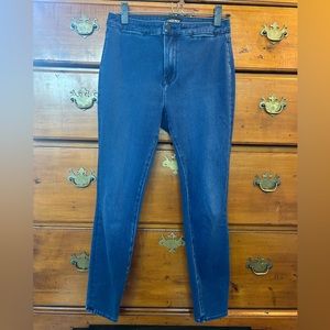 L’AGENCE 28 High Rise Skinny Stretch Ankle Cropped Jeans
